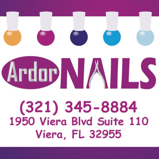 Ardor Nails logo