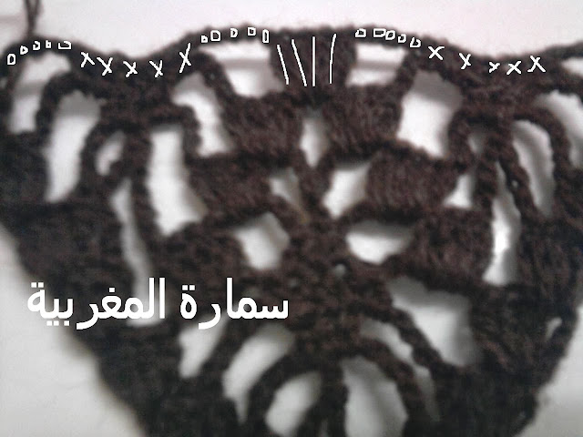 ورشة شال بغرزة العنكبوت لعيون الغالية سلمى سعيد Photo6823