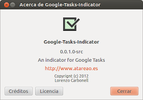 Google-Tasks-Indicator o tu lista de tareas para Ubuntu