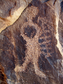 Petroglyphs in Three Finger Canyon