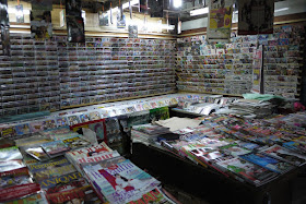 magazines for sale at Bazaar Baru Chow Kit in Kuala Lumpur, Malaysia