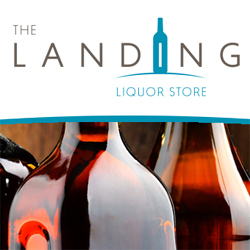 The Landing Liquor Store logo
