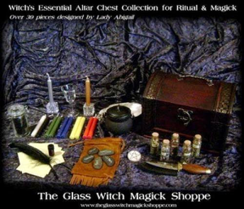 Witchs Essential Altar Chest Collection For Ritual And Magick Y - 149 00