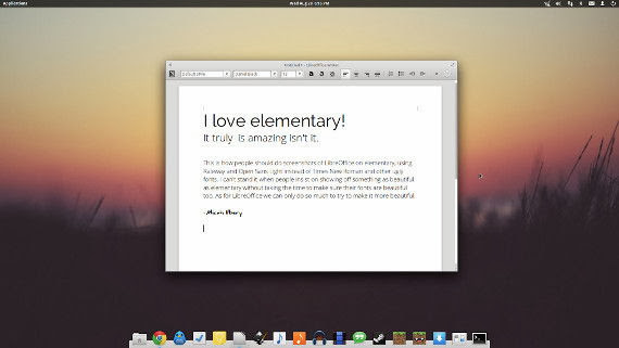 Libreoffice al estilo de Elementary OS