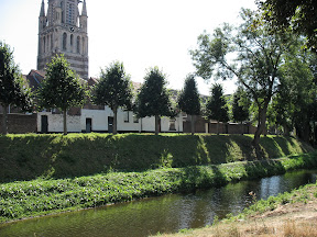 Geleenbeek langs de stadswallen
