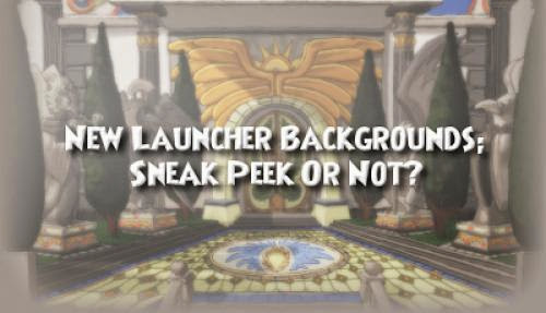New Launcher Backgrounds Sneak Peek Or Not