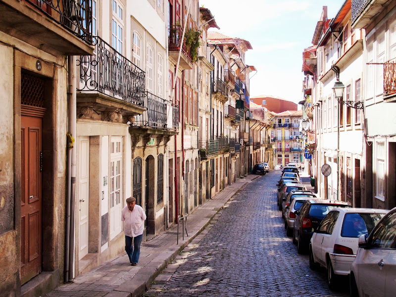 Residential streets of Porto