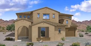 Morrow floor plan by Meritage Homes in The Bridges Gilbert 85298