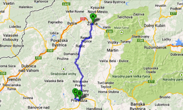 Zilina-Bojnice - En SOLITARIO por Rumanía, Hungría, Eslovaquia & Chequia (8)