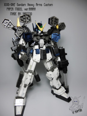  XXXG-01H2 Gundam Heavy Arms Custom Ver.Rarra DSCN1672