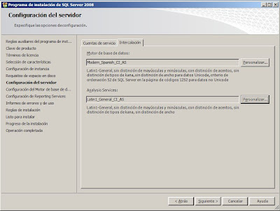 Instalar Microsoft SQL Server 2008 Express with Advanced Services x64 en Microsoft Windows Server 2008 R2 x64