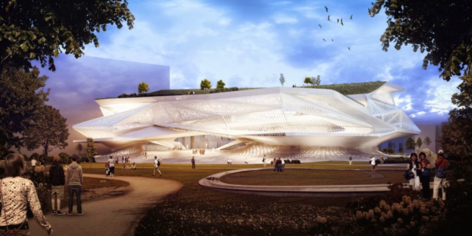 Taichung, Taiwan: [TAICHUNG CULTURAL CENTER BY SYNTHESIS DESIGN + ARCHITECTURE]