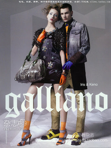 Galliano by John Galliano, campaña otoño invierno 2011