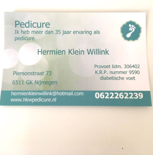 Hermien Klein Willink Pedicure logo