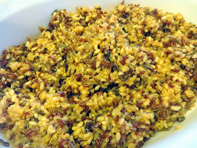 TruRoots sprouted wild rice, brown rice and red rice and quinoa blend
