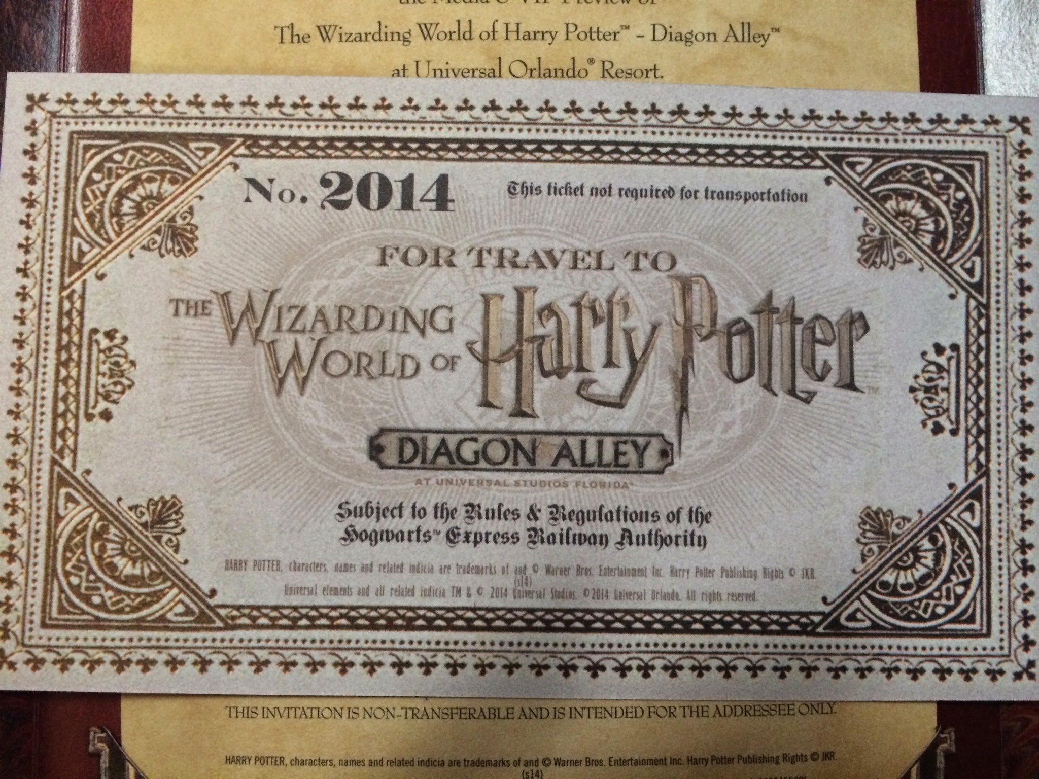 wizarding world of harry potter tickets