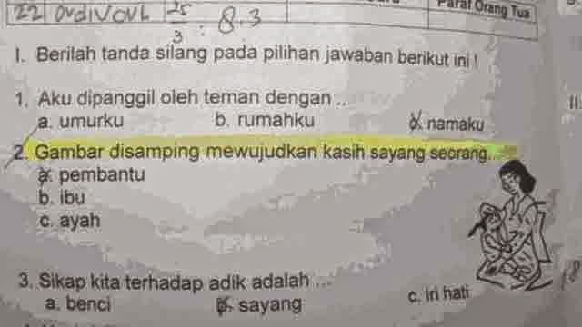  Lucu 12 Jawaban Ujian Anak SD Yang Nyeleneh Ini Bikin 