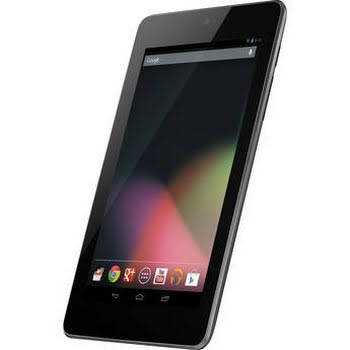 Asus Google Nexus 7 7" 16GB 4.1 Android Tablet, nVIDIA Tegra 3 Quad-Core 1.2GHz, 1GB RAM, 16GB Flash Storage, 802.11b/g/n Wi-Fi