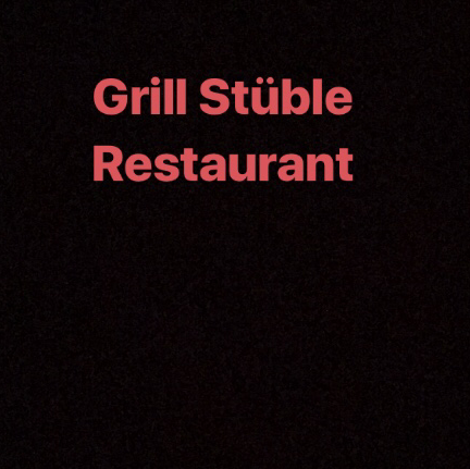 Grill-Stüble Restaurant