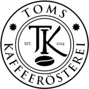 Toms Kaffeerösterei-Cafe und freche frisch geröstete Bohnen logo