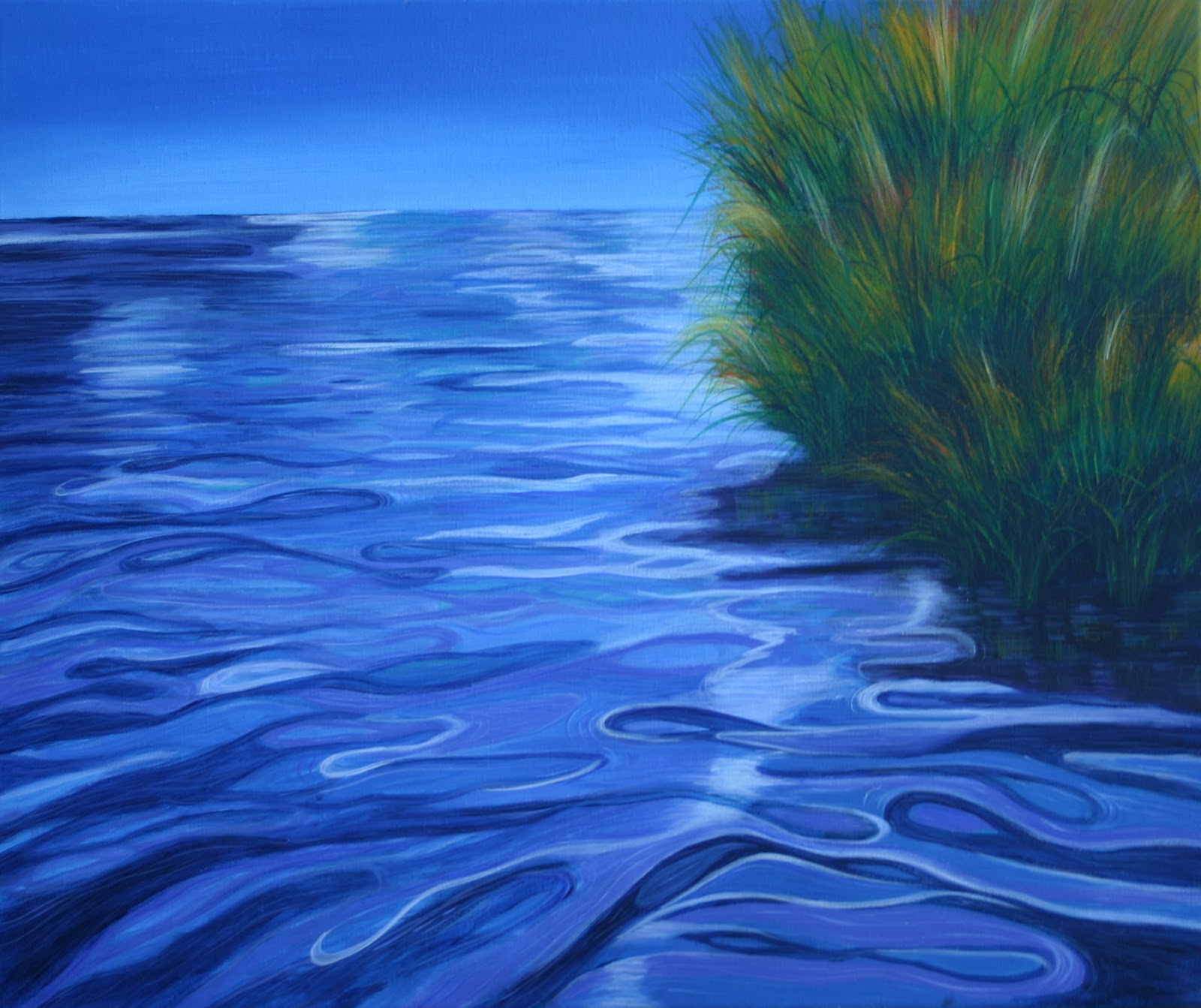 Ann Steer Gallery Beach Paintings and Ocean Art Acrylic