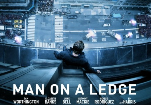 man on a ledge
