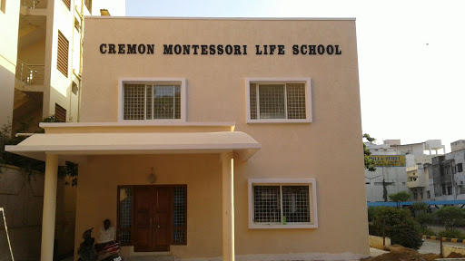 Cremon Montessori Life School, 12-2-822, Santosh Nagar, Mehdipatnam, Hyderabad, Telangana, Opposite Pillar # 23, Inside G Pulla Reddy Pharmacy College, Hyderabad, Telangana 500028, India, Montessori_School, state TS