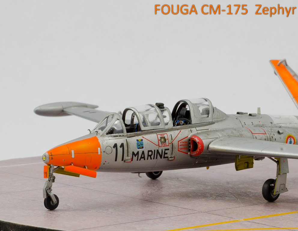 Fouga CM-175 Zephyr 1/72e Special Hobby Zeph-27