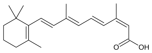 Structure Of Isotretinoin