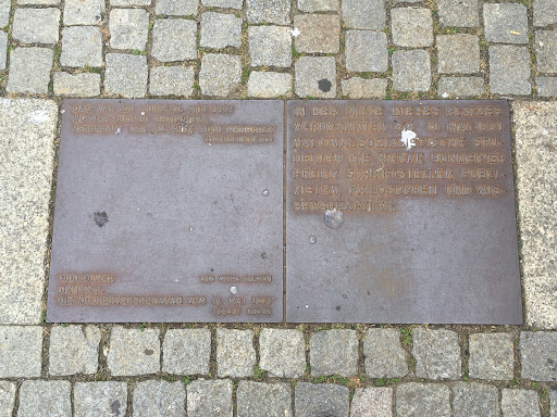 Memorial to May 10, 1933 Nazi Book Burning