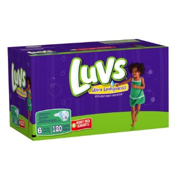  Luvs Premium Stretch Diapers with Ultra Leakguards