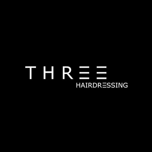 Three Hairdressing logo