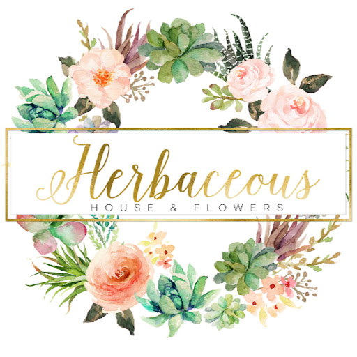 Herbaceous flowers logo