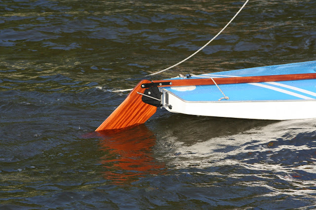 sunfish sailboat rudder mount
