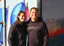 Sail22 proprietors- Ed & Becky Furry- ready to roll with services J owners need