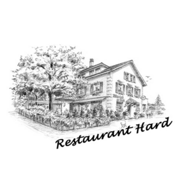 Restaurant Hard Birsfelden Küche, Fondue, Rösti, Filet auf heissem Stein, Sommerterrasse logo