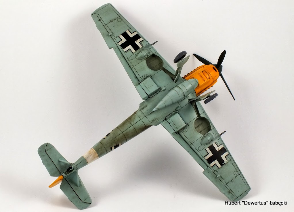 Malta 1940-43; Bf-109E7 7./JG.26 / Airfix 1:48  DSCF4575