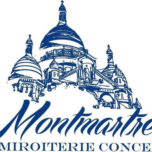 Montmartre Miroiterie Concept logo