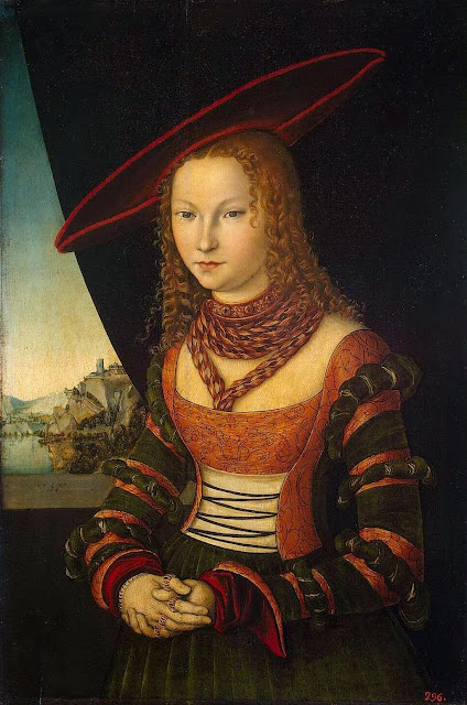  Lucas Cranach the Elder - Portrait of a Woman - 1526