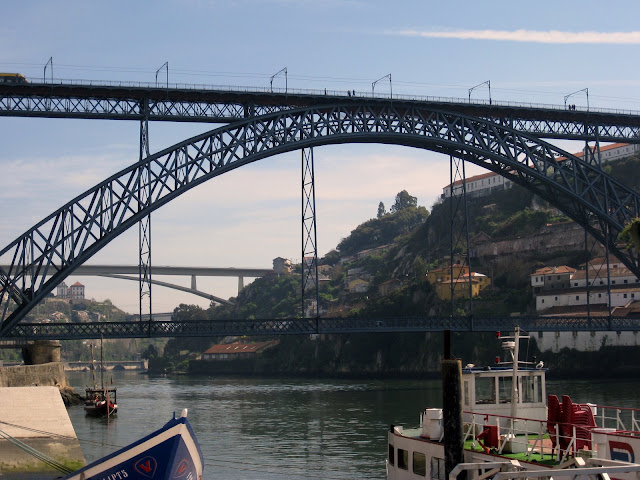 Train bridge in Porto