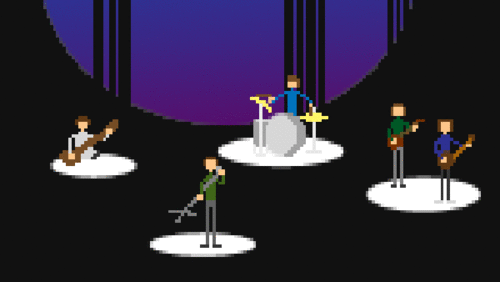 Rolling Stones lançam Paint it Black gif animado