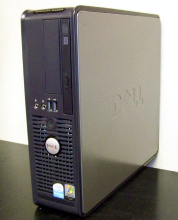 Dell GX620 SFF Desktop Computer, Powerful Intel 2.8GHz LGA 775 Dual Core CPU, Super Fast 2GB Interlaced DDR2 Memory, Crystal Clear Video Featuring ATI X600 DVI (Digital) Video Card Installed (VGA Adapter Included) S Video with (TV Out), Super Fast 80GB SATA Hard Drive, DVD/CDRW Burn CD's and Watch ...