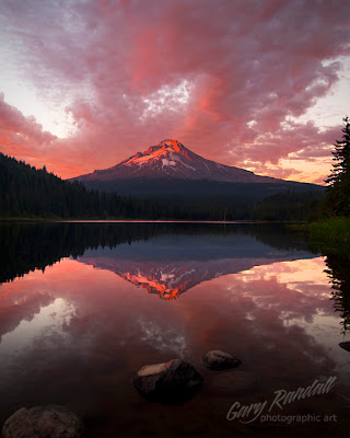 Trillium Lake sunset