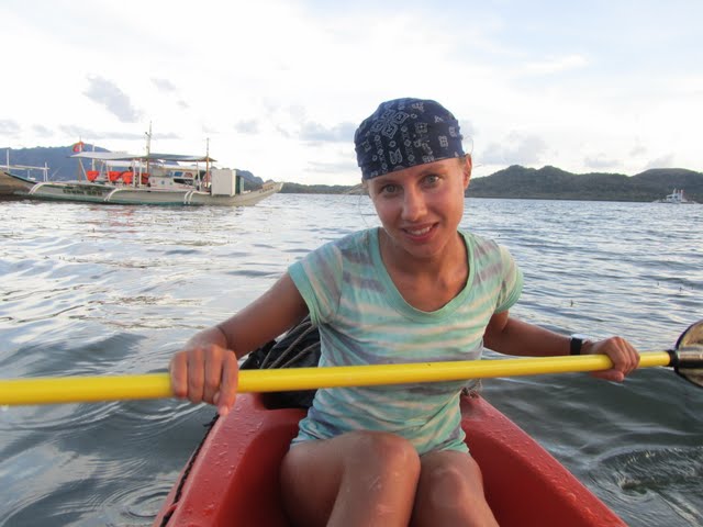 Coron island kayak