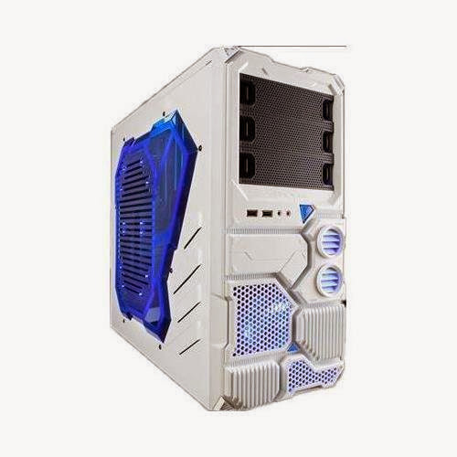  Apevia X-Sniper2-WHT White Metal Mid Tower / Chassis Computer Case w/ Side Window
