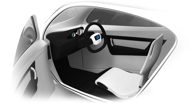Electric Motorcycle From the Future