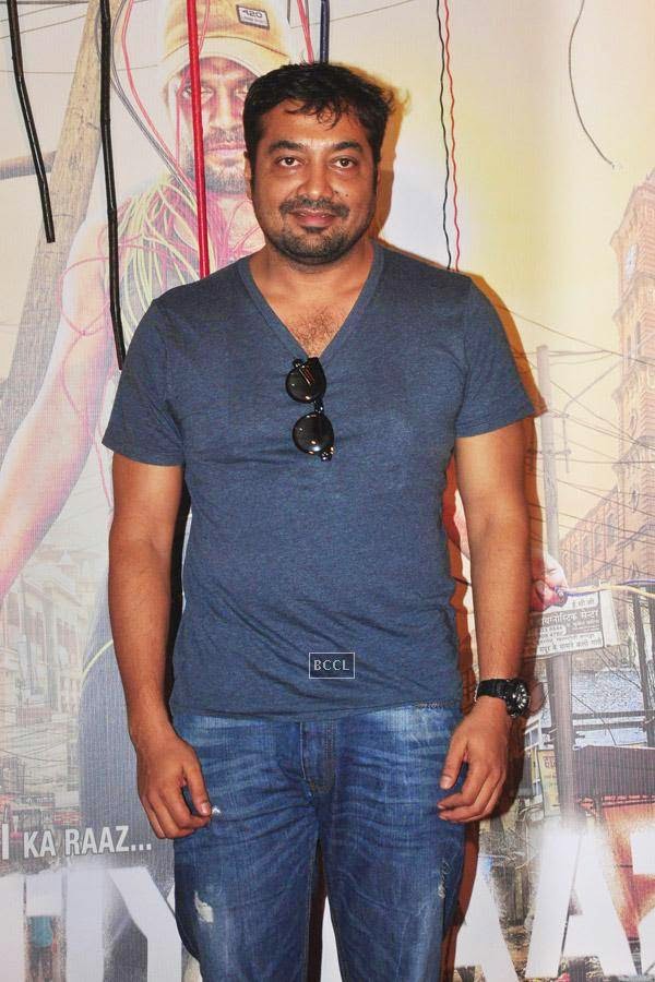 Anurag Kashyap during the launch of movie Katiyaabaaz, in Mumbai, on July 22, 2014. (Pic: Viral Bhayani)