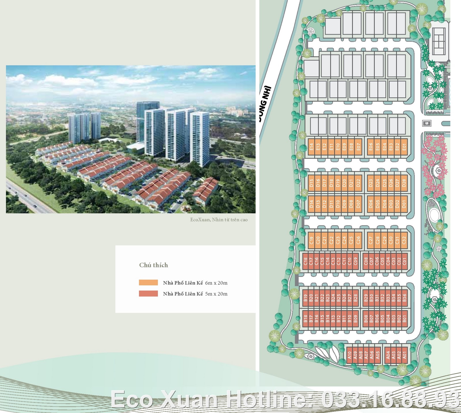 Dự án Eco Xuân: Biệt thự sinh thái đất Lái Thiêu – BT53