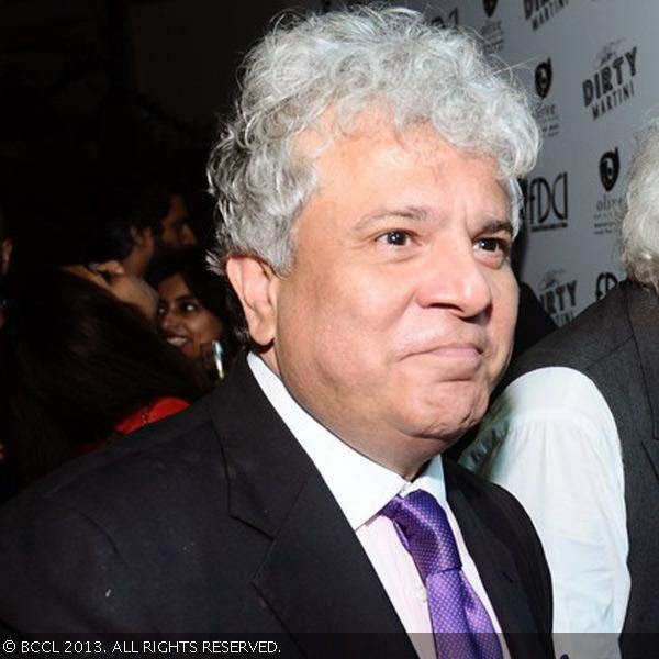 Suhel Seth during the opening party of Wills Lifestyle India Fashion Week (WIFW) Spring/Summer 2014, held at Olive, Mehrauli, New Delhi, on October 09, 2013.