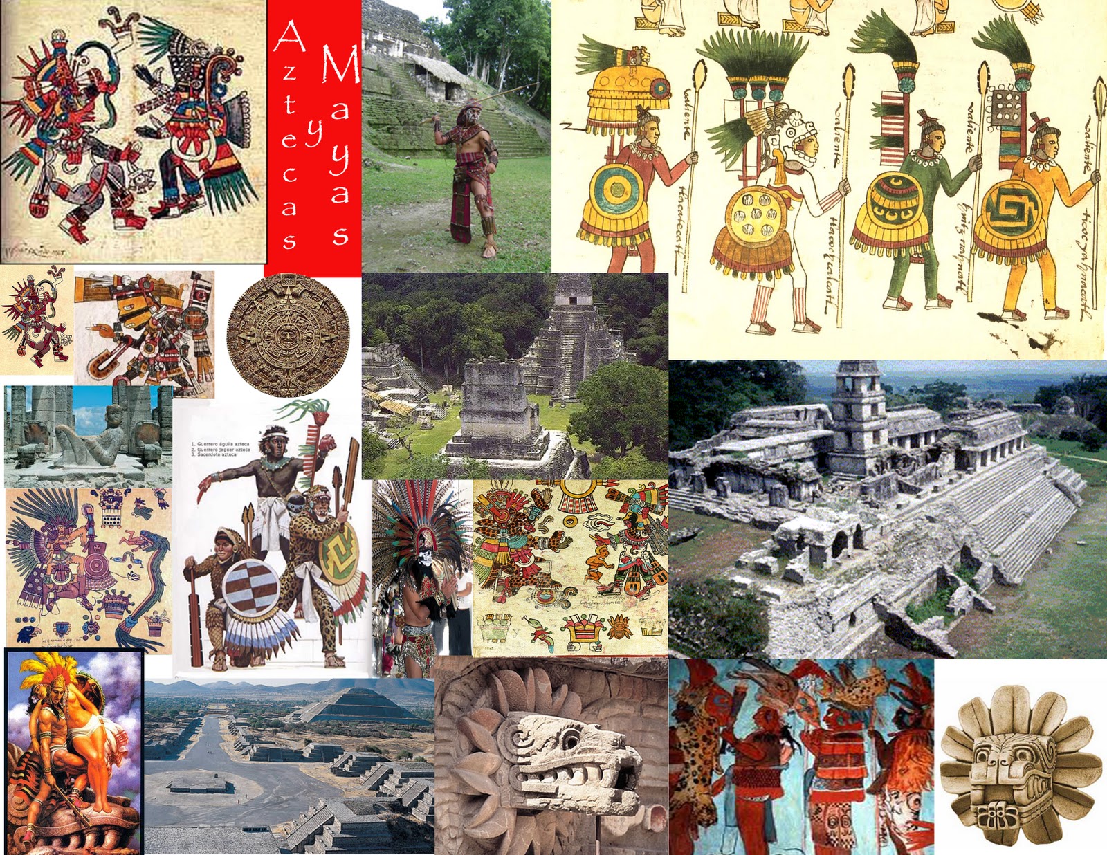 Mayas Incas Y Aztecas